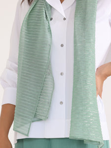Metallic Green Scarf
