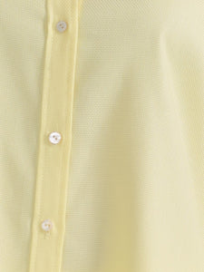 Vanilla Yellow Textured Shirt