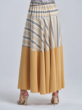 Tuscan Yellow Striped Skirt