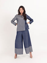 Two-Tone Long Sleeves Top