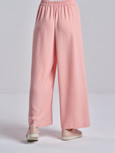 Basic Salmon Pink Trousers