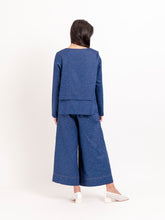 Marine Blue Double Layer Top
